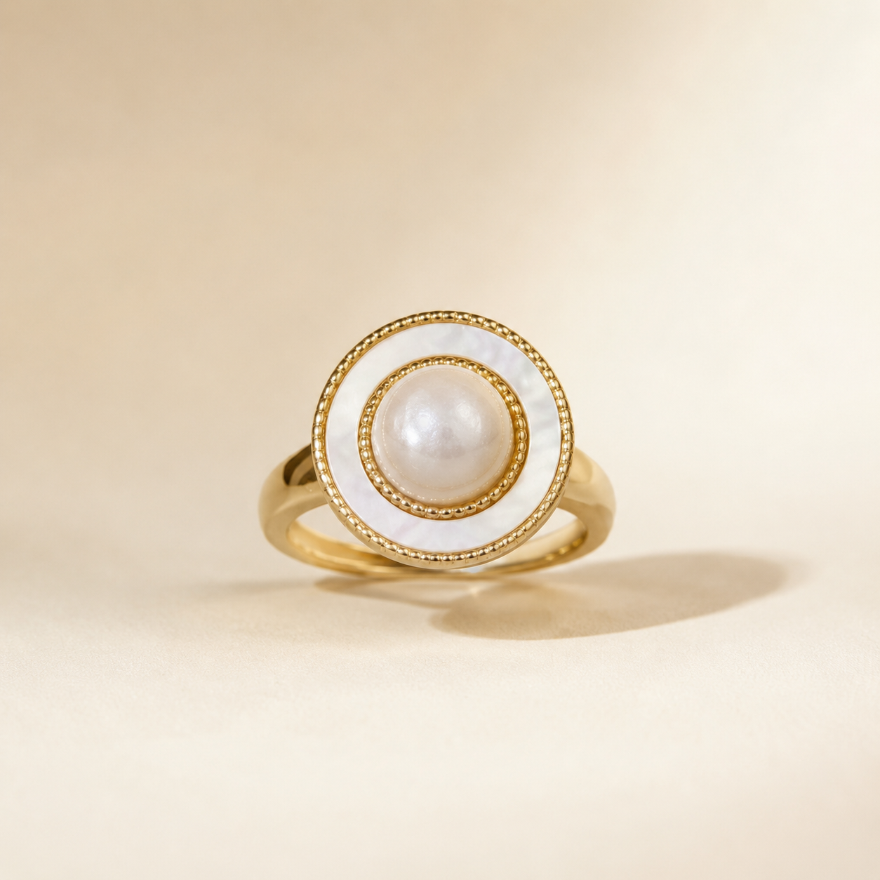 Freshwater Pearl Radiance Ring