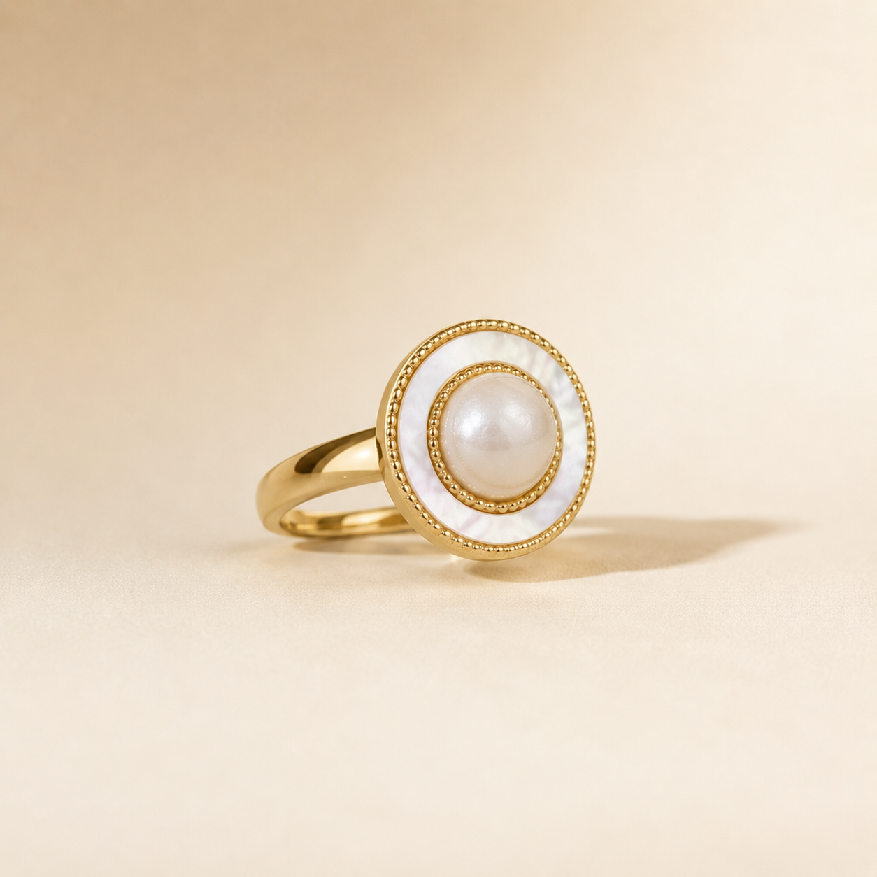 Freshwater Pearl Radiance Ring
