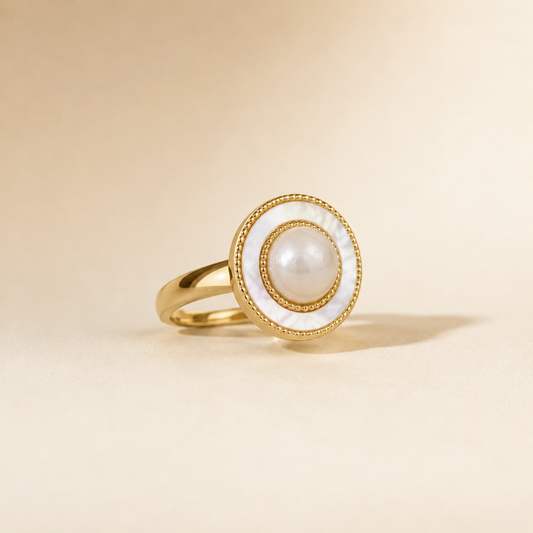 Freshwater Pearl Radiance Ring