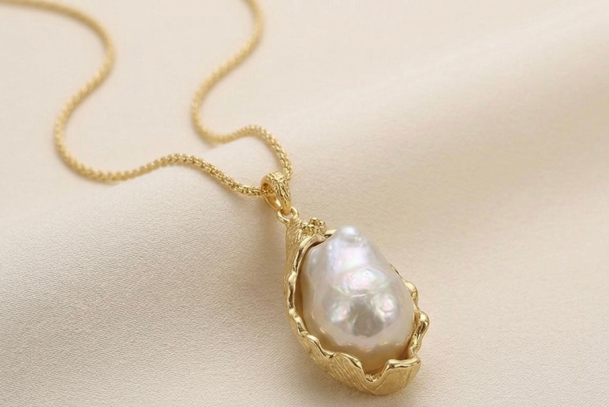 Whispering Flora Baroque Necklace